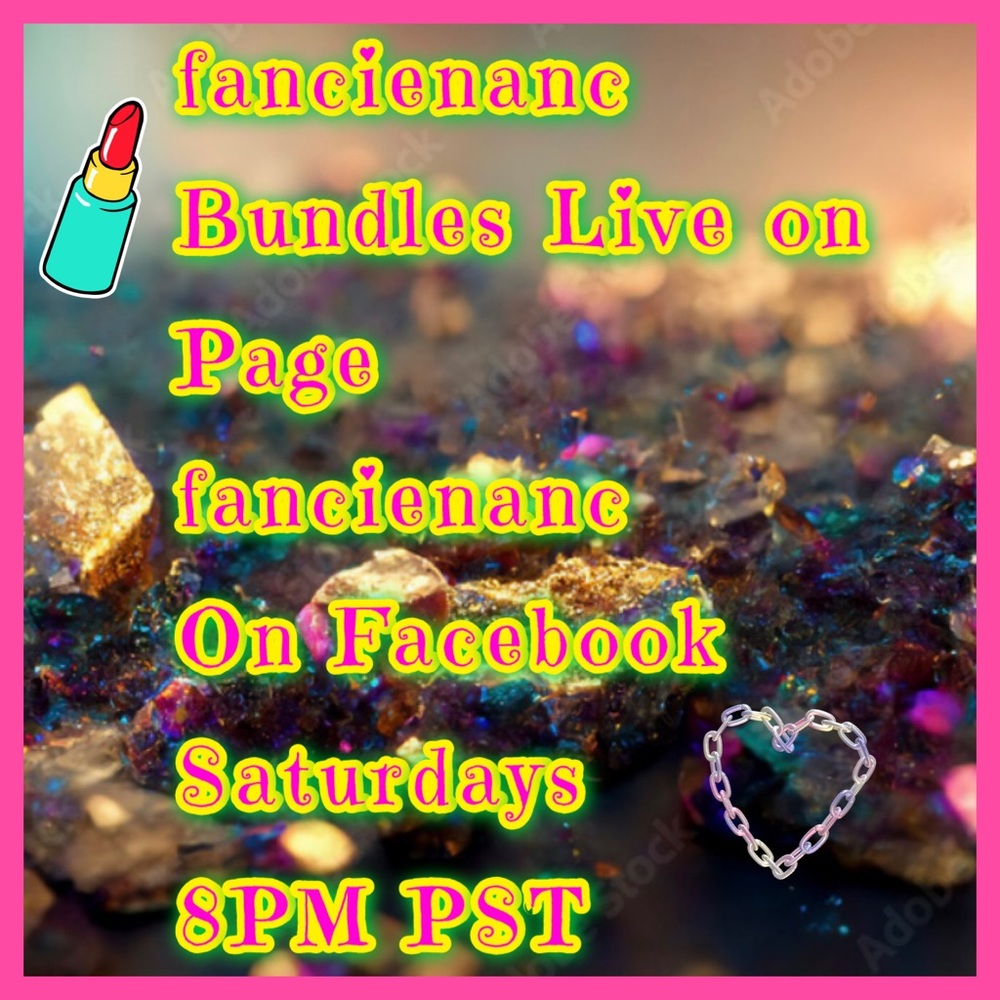 fancienanc Bundles on FB page fancienanc LIVE Saturdays 8PM PST! 🍒